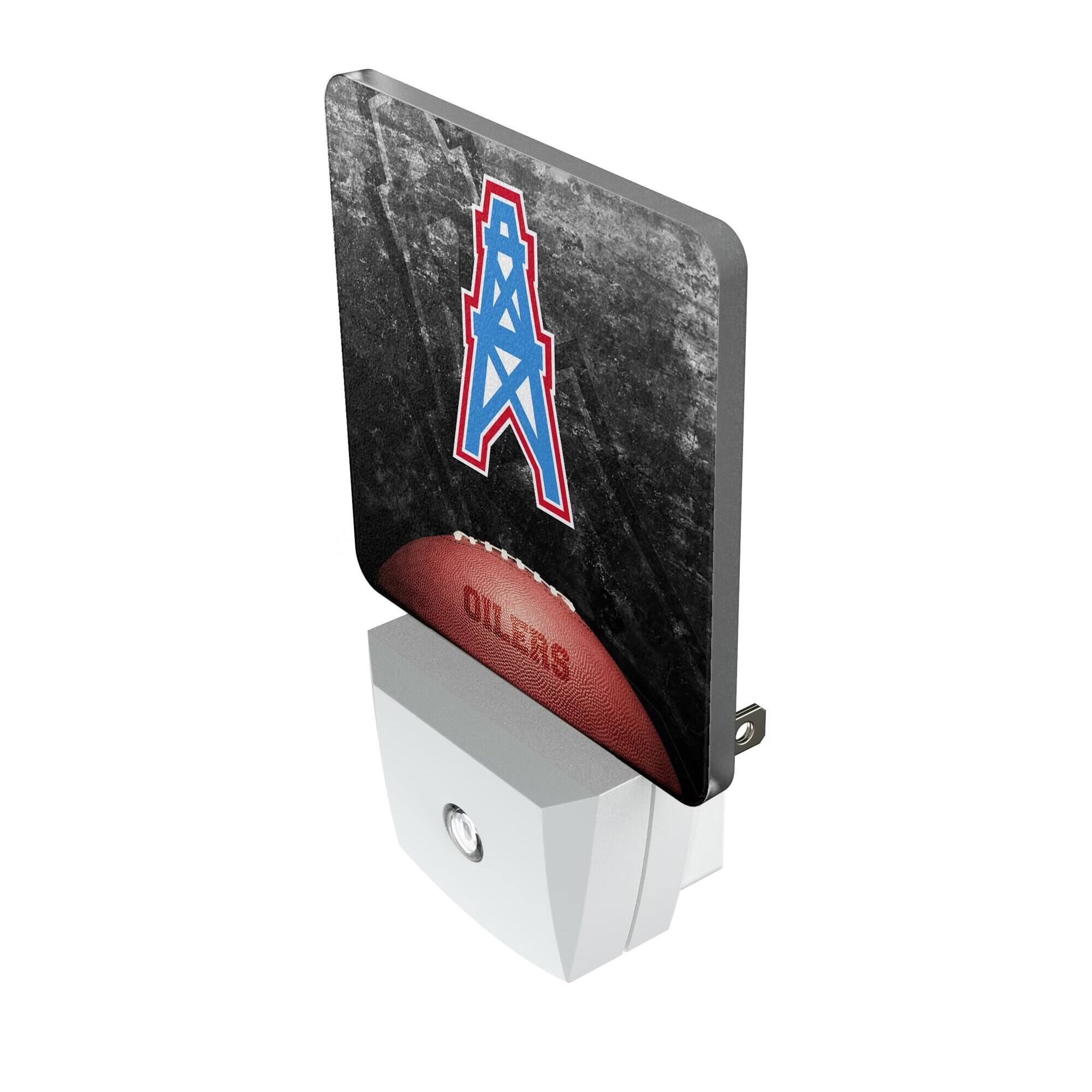 Alt View 1. Keyscaper - Houston Oilers Legendary Design Nightlight 2-Pack - Multicolor.