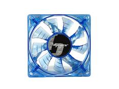 Front. Bluegears - b-PWM 80mm Blue, Speed range 500-4000 RPM, Airflow at 78 CFM, 2 ball bearing, 4 pins PWM fan - Blue.