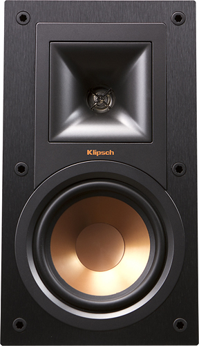 Best Buy: Klipsch Reference 5-1/4 Bookshelf Speakers (Pair) Black R-15M