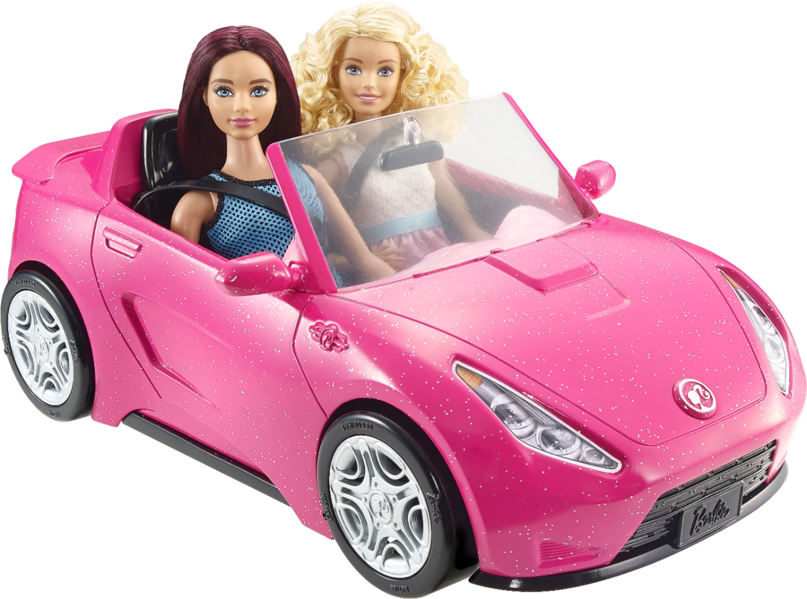 barbie and barbie car