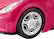 Alt View 13. Barbie - Barbie Convertible Toy Vehicle - Pink.