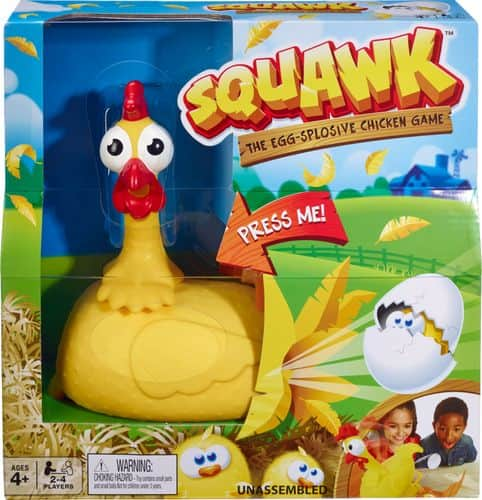 UPC 887961472950 product image for Mattel - Squawk Board Game - Yellow | upcitemdb.com