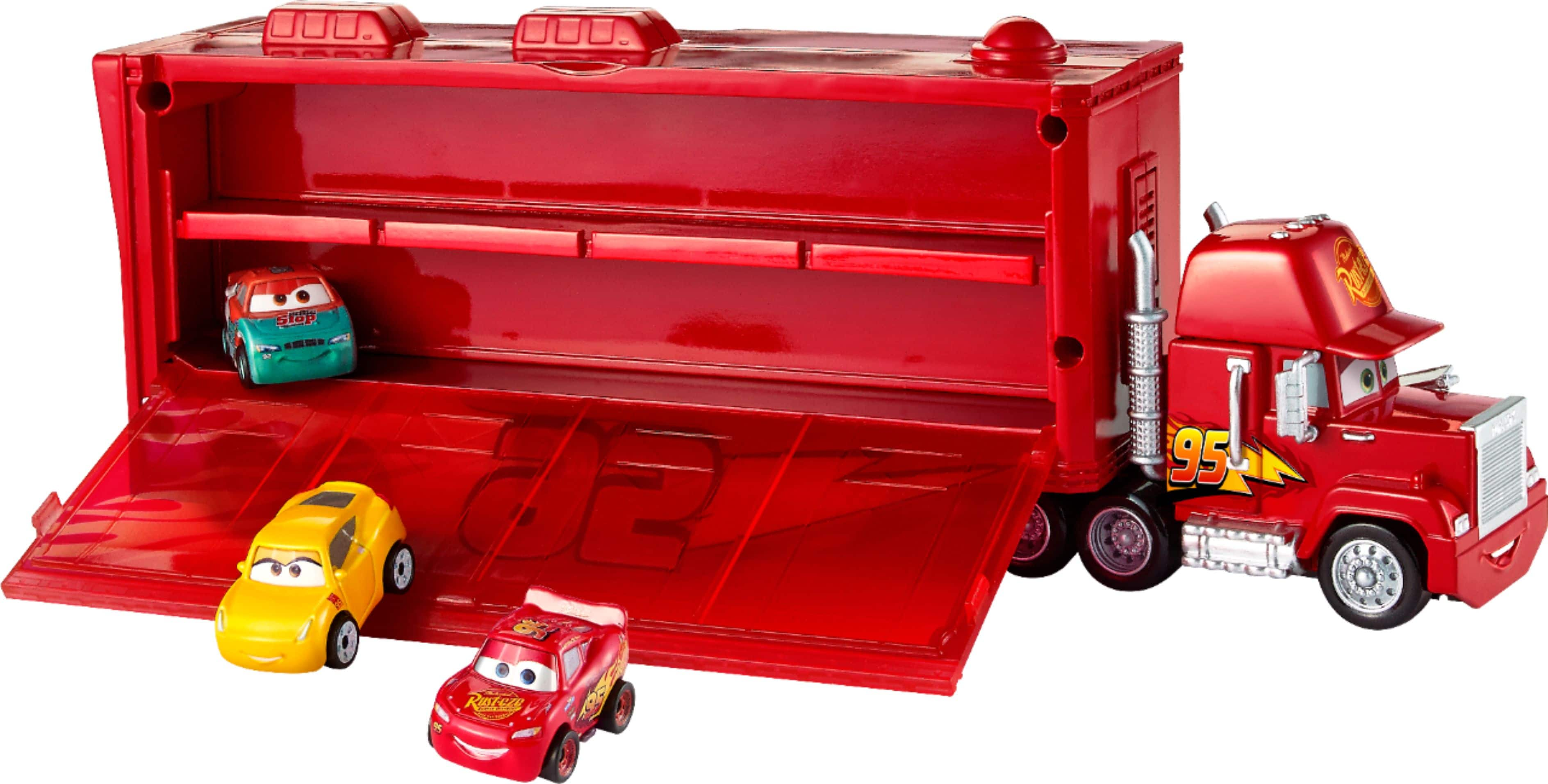 disney cars mack truck transporter