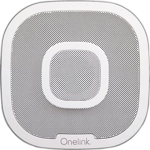 Onelink - Safe & Sound Smart Hardwired Smoke + Carbon Monoxide Alarm with Amazon Alexa - White