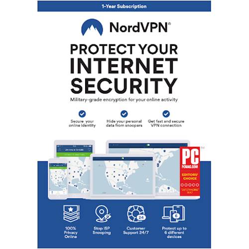 NordVPN (1-Year Subscription) - Android|Mac|Windows|iOS [Digital] was $69.99 now $39.99 (43.0% off)