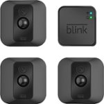 Front. Blink - XT Home Security Camera System, Motion Detection, HD Video, 2-Year Battery, Free Cloud Storage Included - 3 Camera.