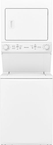 Frigidaire - 3.9 Cu. Ft. Top Load Washer and 5.5 Cu. Ft. Electric Dryer Laundry Center - White