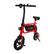Front. Swagtron - SwagCycle Envy Electric Bike - Red.