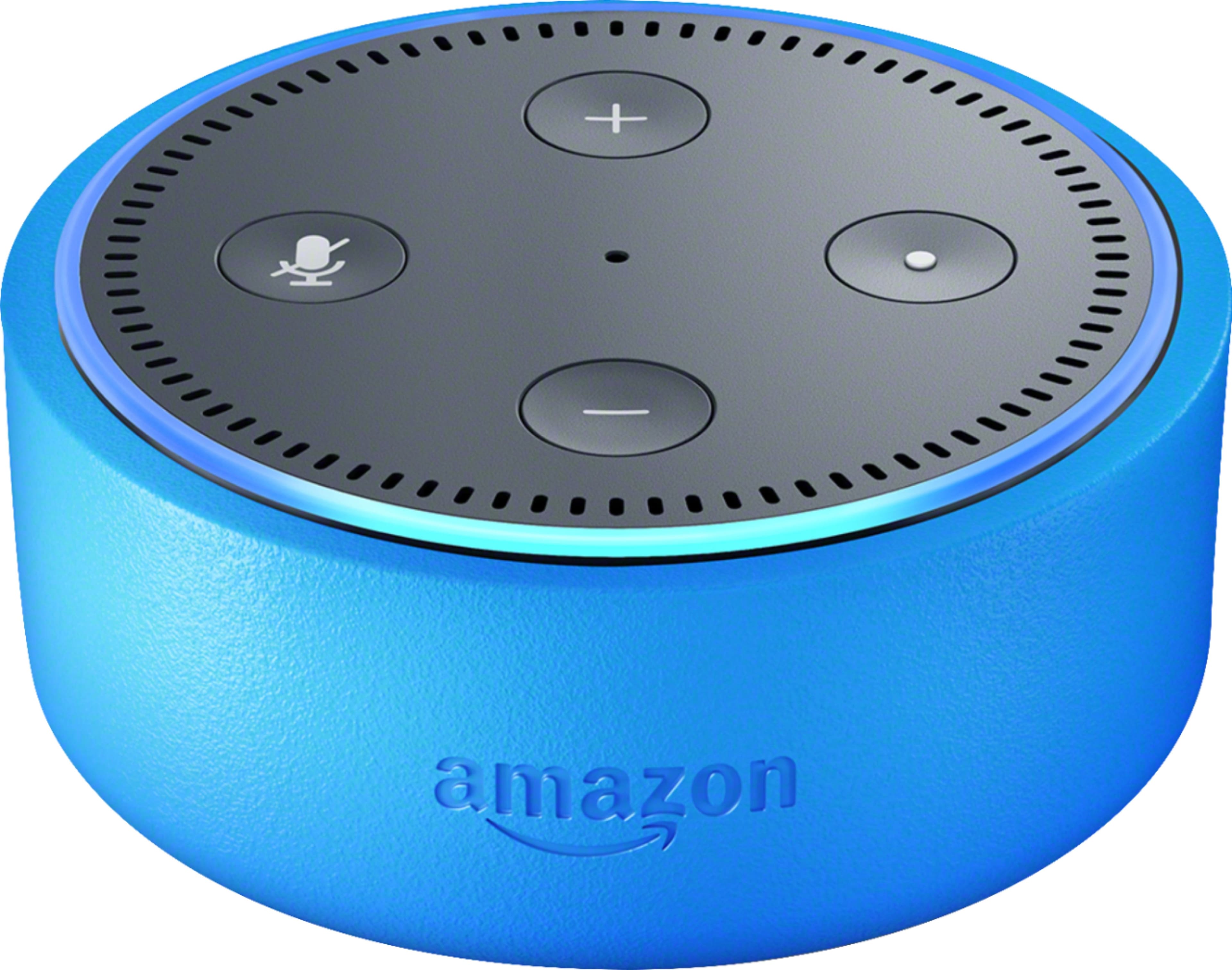 Front. Amazon - Echo Dot Kids Edition - Smart Speaker with Alexa - Blue.