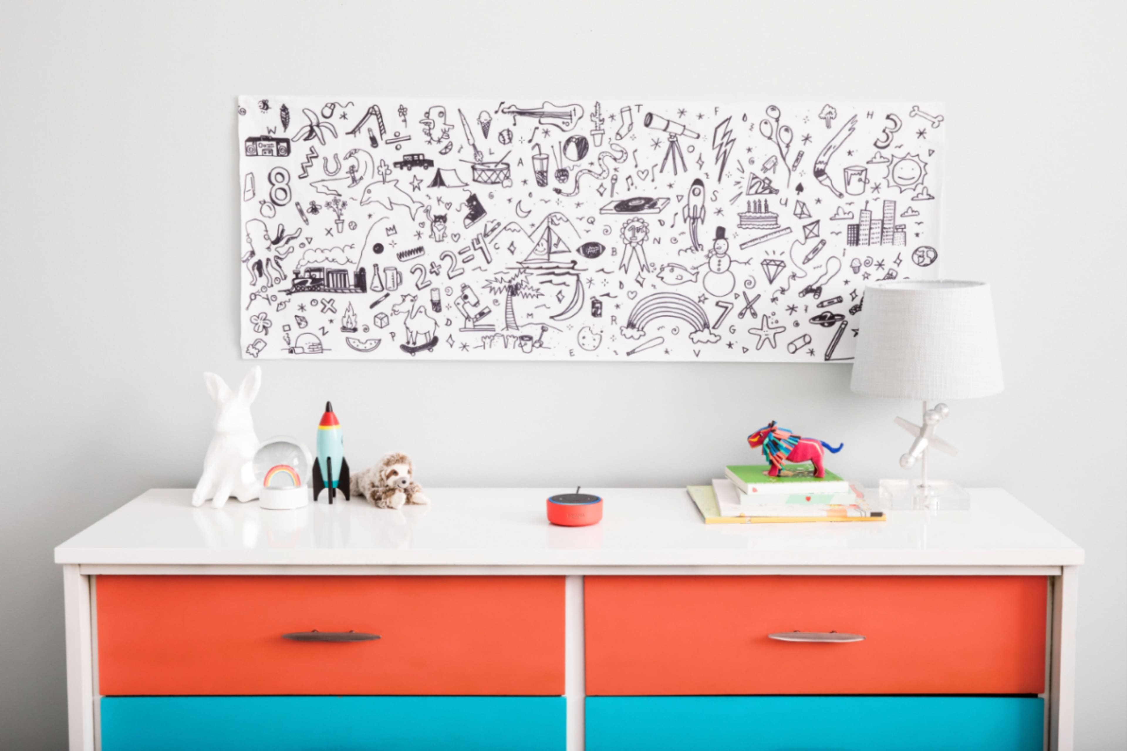 Alt View 13. Amazon - Echo Dot Kids Edition - Smart Speaker with Alexa - Blue.