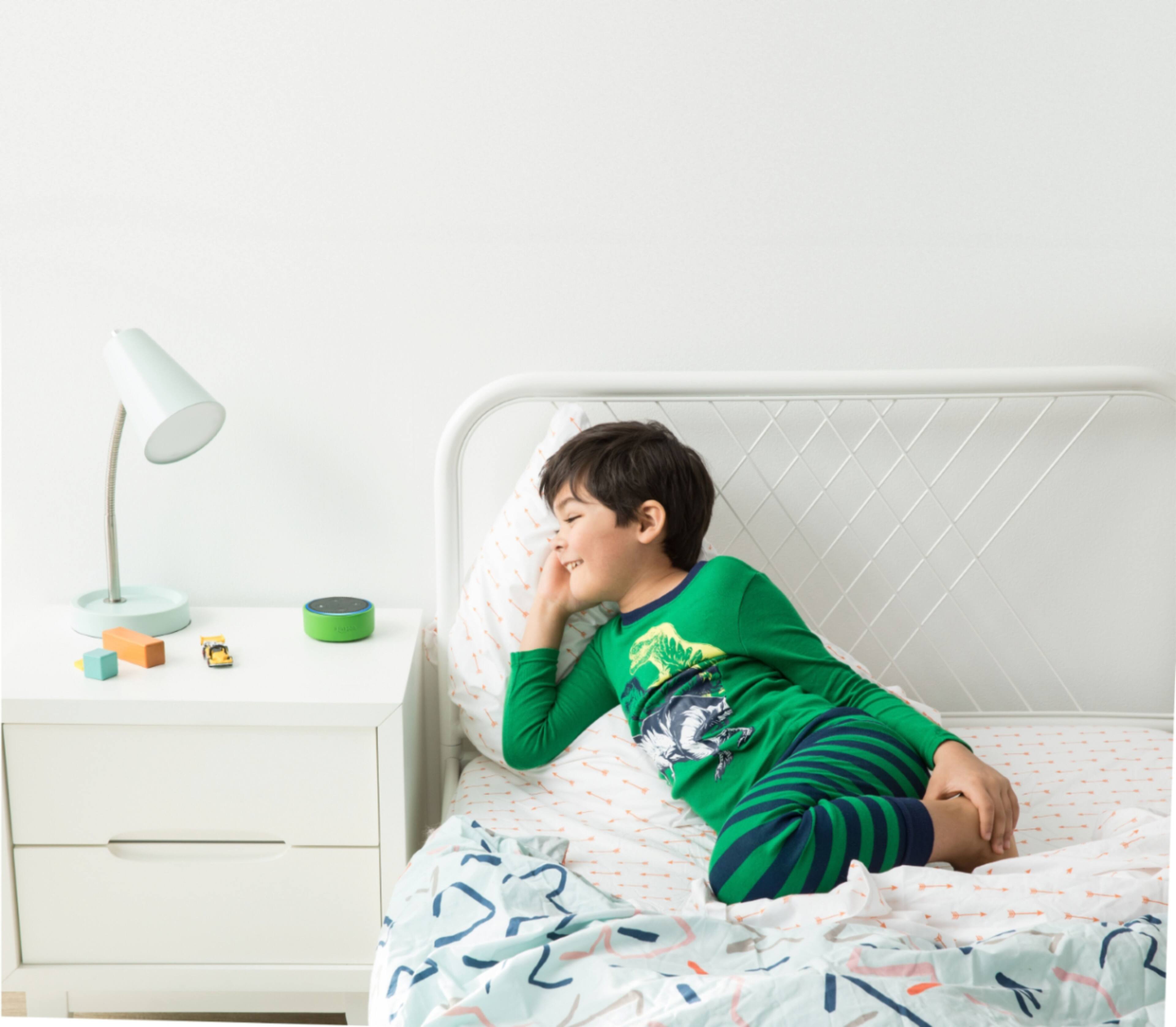 Alt View 18. Amazon - Echo Dot Kids Edition - Smart Speaker with Alexa - Blue.