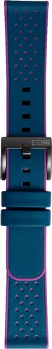 Strap Studio - Hybrid Sport Armband Leather Watch Strap for Samsung Gear Sport SM-R600 - Blue/Pink