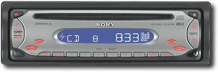 Front Standard. Sony - 52W x 4 CD Deck with CD-R/RW Playback.