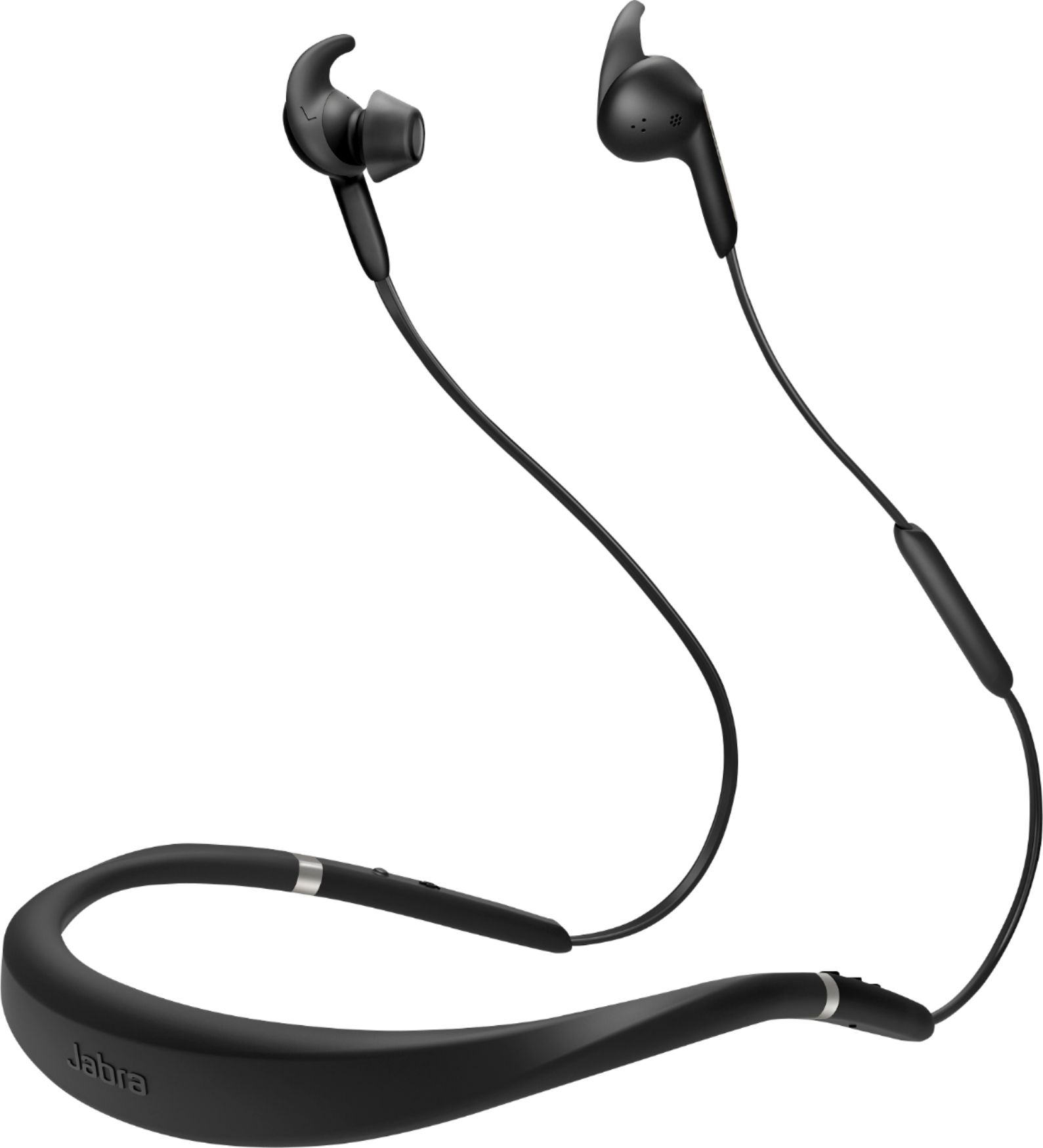 Jabra Elite Noise Cancelling In-Ear Headphones Titanium Black - Best Buy
