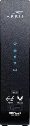 Front. ARRIS - SURFboard AC2350 Router with 24 x 8 DOCSIS 3.0 Cable Modem.