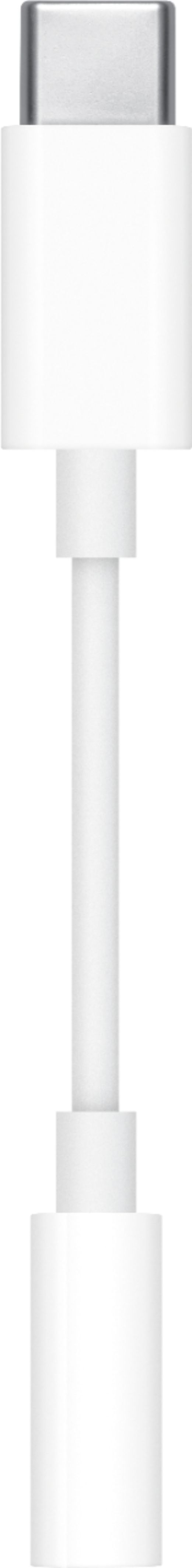 Postnummer ketcher luft Apple USB-C to 3.5mm Headphone Jack Adapter White MU7E2AM/A - Best Buy