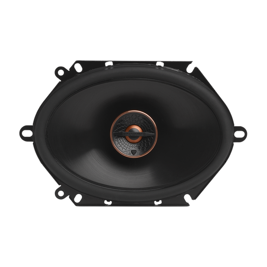 Angle. Infinity - INFINITY REF687F 6” x 8” Two-way car audio speaker - Black.