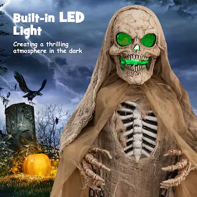 2Pcs Solar Dancing Toys Bobble Head Toy Halloween Skeleton Mummy Dancing Figure Toy | Fruugo NO