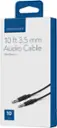 Alt View 13. Insignia™ - 10' 3.5mm Audio Cable - Black.
