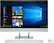 Front. HP - Pavilion 23.8" Touch-Screen All-In-One - AMD Ryzen 5-Series - 8GB Memory - 1TB Hard Drive - HP Finish In Blizzard White.