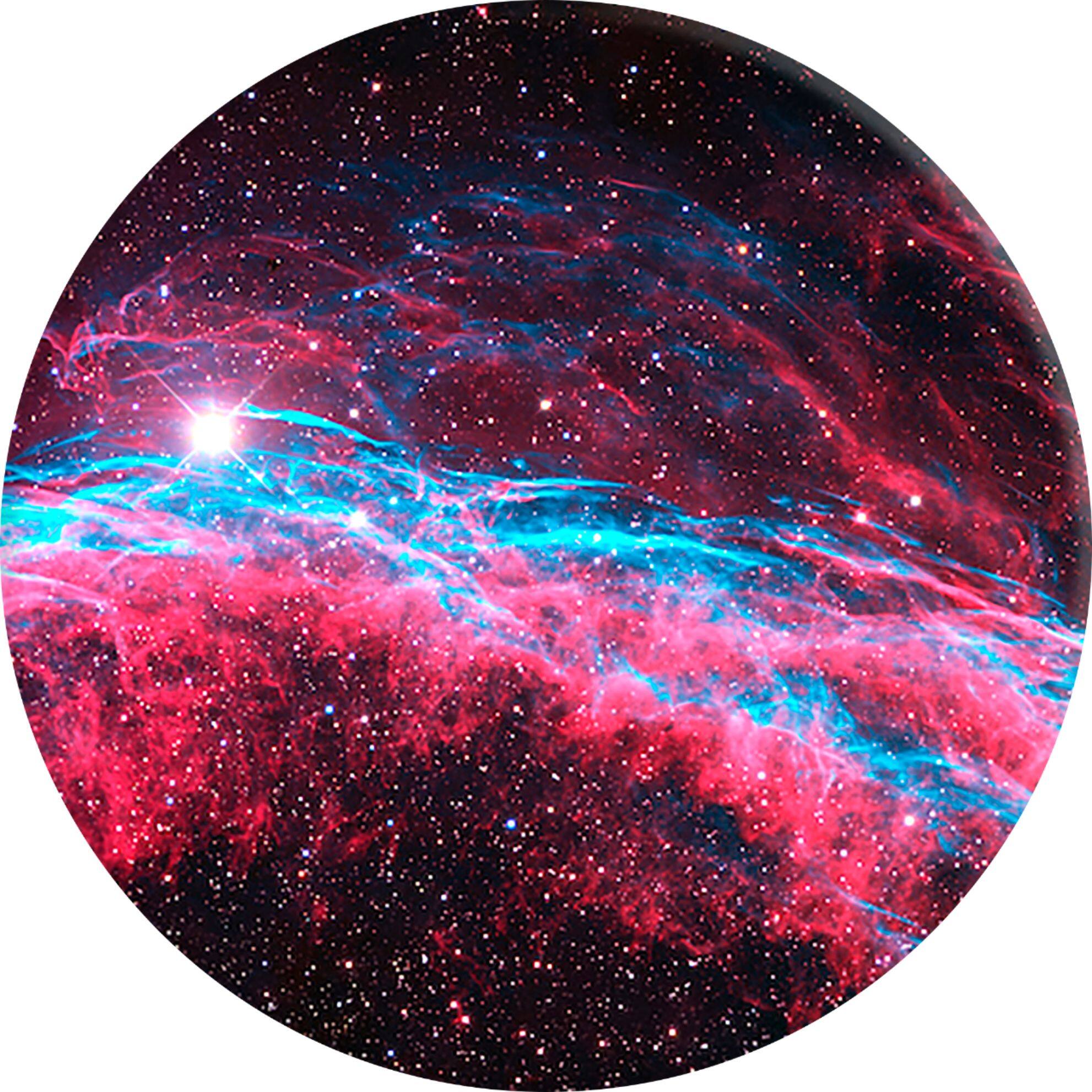 Alt View 11. PopSockets - Finger Grip/Kickstand for Mobile Phones - Red/Blue.