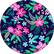 Alt View 11. PopSockets - Finger Grip/Kickstand for Mobile Phones - Floral Chill.