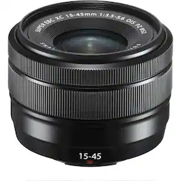 FUJINON XC 15-45mm F3.5-5.6 OIS PZ Zoom Lens for Fujifilm X-Mount Cameras - Black