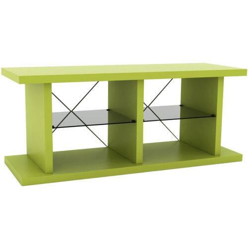 Front Standard. Atlantic - Solo Convertible Wood TV Stand.