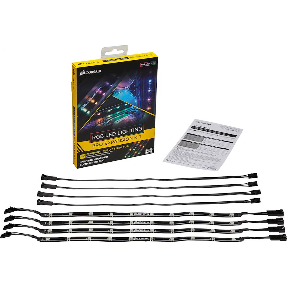 10' 120 inches Corsair RGB LED Strip Extension Cable 