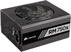CORSAIR - RMx Series 750W ATX12V 2.4/EPS12V 2.92 80 Plus Gold Modular Power Supply - Black - Front_Zoom