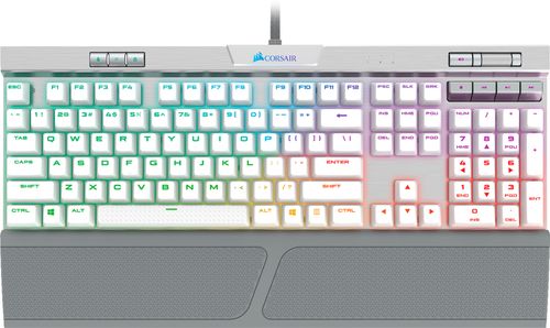 CORSAIR - Gaming K70 RGB MK.2 SE Mechanical Wired CHERRY MX Speed Switch Keyboard with RGB Back Lighting - Silver Anodized Brushed Aluminum was $179.99 now $109.99 (39.0% off)