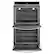 Alt View 12. Whirlpool - 30" Built-In Double Electric Wall Oven - Stainless Steel.