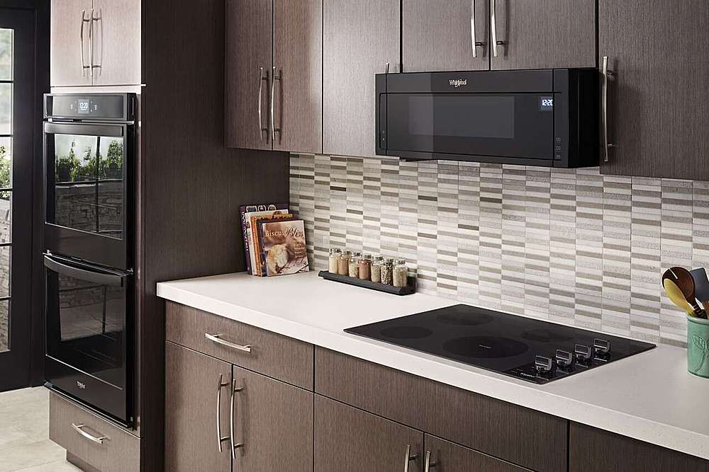 Alt View 16. Whirlpool - 30" Electric Cooktop - Black.