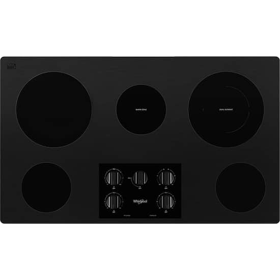 Whirlpool gold electric online cooktop