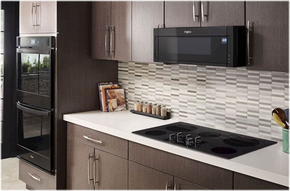 Alt View 14. Whirlpool - 36" Electric Cooktop - Black.