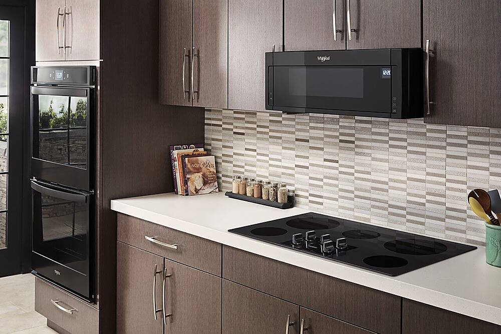 Alt View 16. Whirlpool - 36" Electric Cooktop - Black.