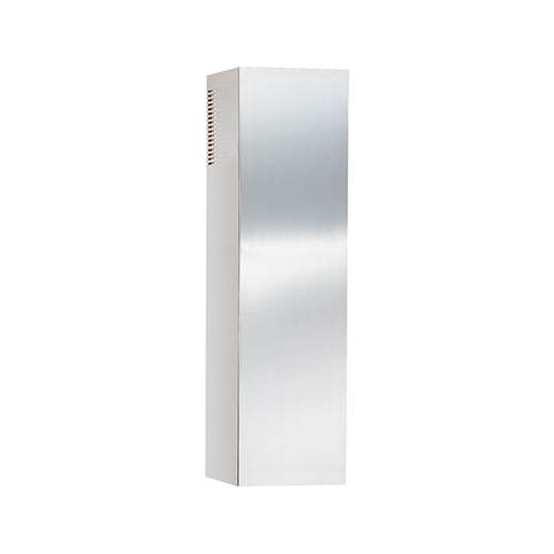 Angle View: Broan - Non-Ducted 10-Foot Flue Extension for Select Range Hoods - Stainless steel