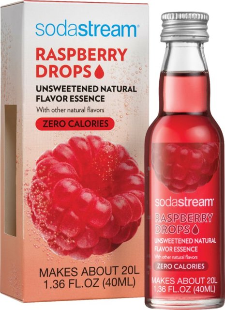 Front Zoom. SodaStream - Raspberry Drops.