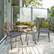 Alt View 1. Costway - 3PCS Patio Rattan Bistro Set Coffee Table Armchair Garden Cushion - Gray.