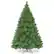 Alt View 20. Costway - 6Ft Pre-Lit PVC Artificial Carolina Pine Tree Flocked Cones Hinged w/ LED Lights - Green.