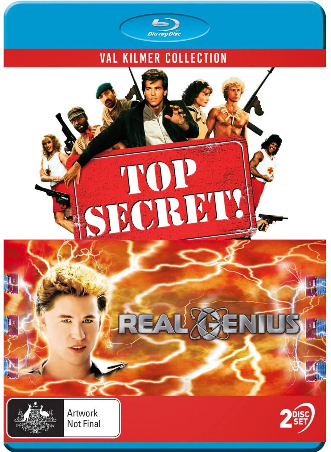 Val Kilmer Collection: Top Secret! / Real Genius   - BLU-RAY