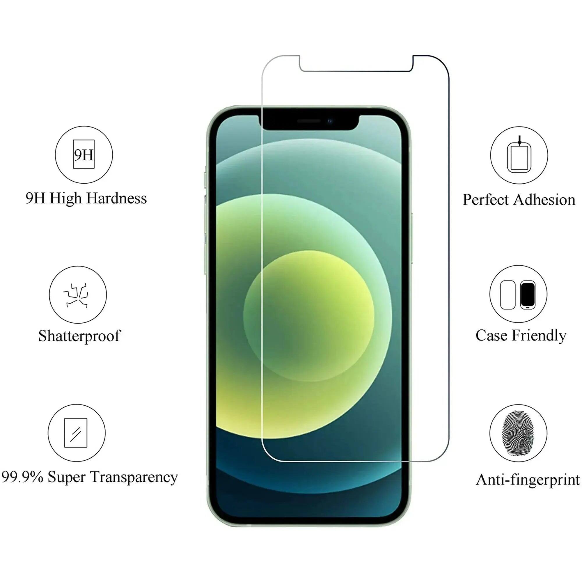 9H High Hardness  
Perfect Adhesion  
Shatterproof  
Case Friendly  
99.9% Super Transparency  
Anti-fingerprint
