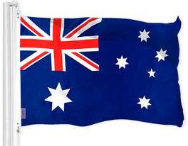 G128 - Australia Flag 3x5 ft 150D Printed Polyester - Assorted Colors
