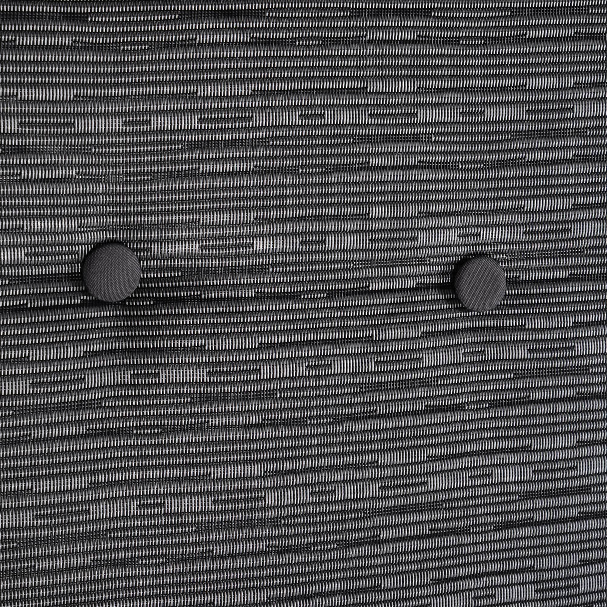 Back. Resenkos - Resenkos 3-Seat Swing Set, Weatherproof Steel, Easy-Adjust Canopy, Thick Cushions, Perfect For Garden, Black.