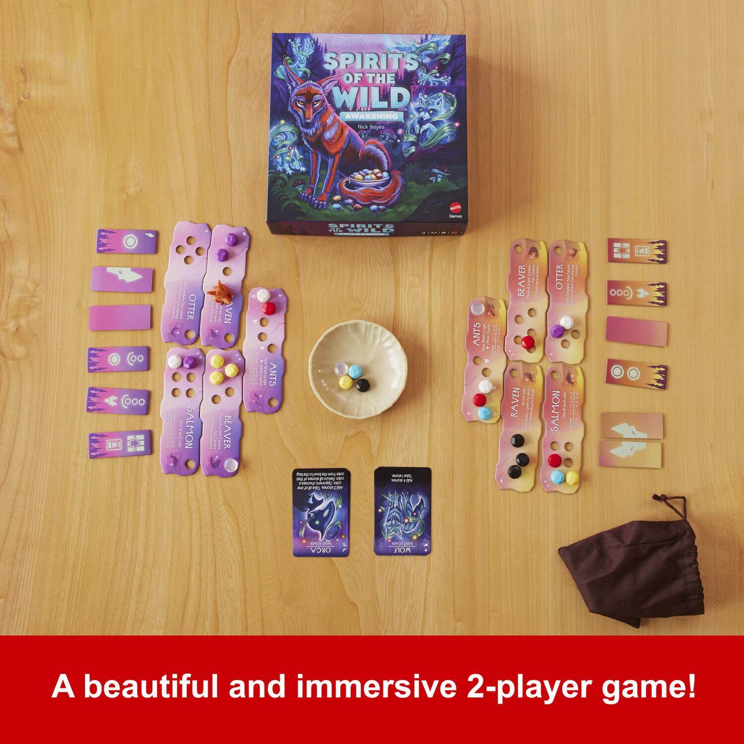 SPIRITS OF THE WILD AWAKENING

A beautiful and immersive 2-player game!