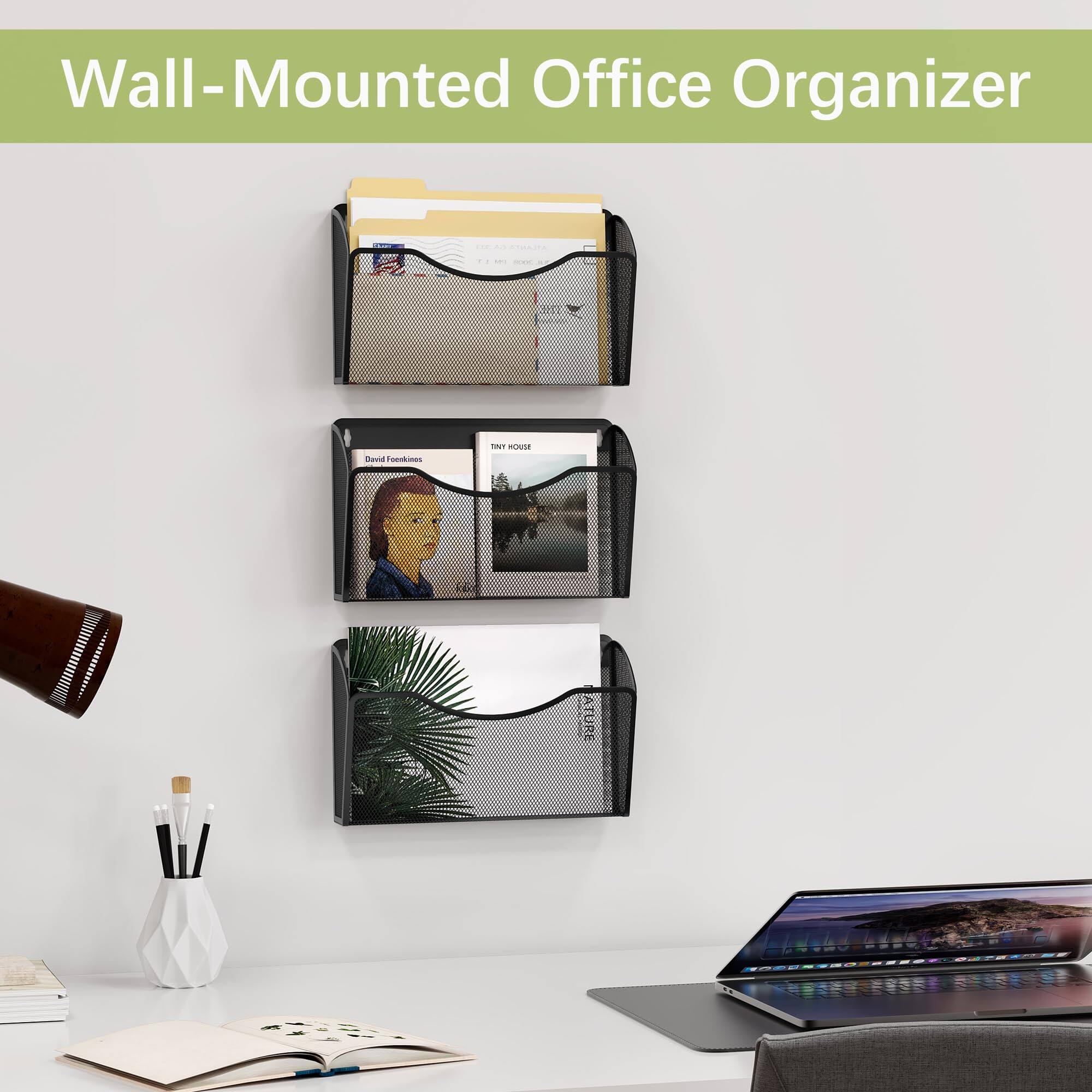 Wall-Mounted Office Organizer