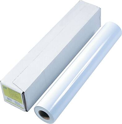Alt View 1. HP - Designjet Wide Format Bond Paper Roll, 24" x 100', High-Gloss Finish - White.