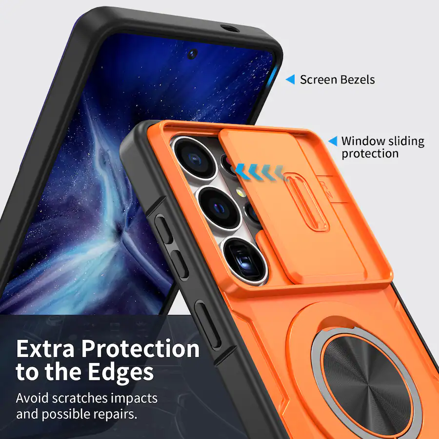 Window Stand Model Dteck Rugged Magnetic Case for Samsung Galaxy S26 Ultra, Shockproof 360 ...