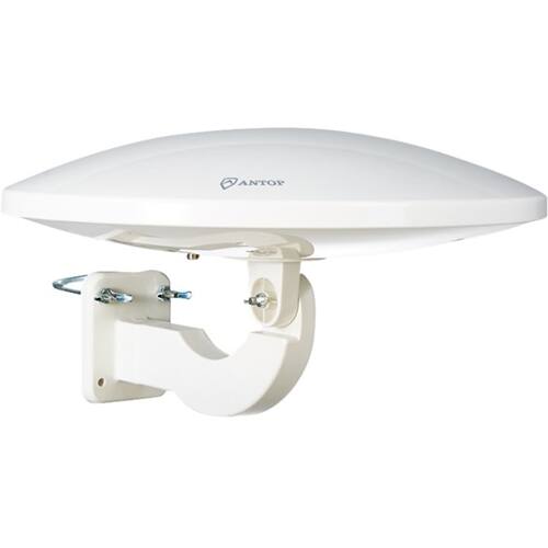 Front. ANTOP - UFO Outdoor Amplified HDTV Antenna.