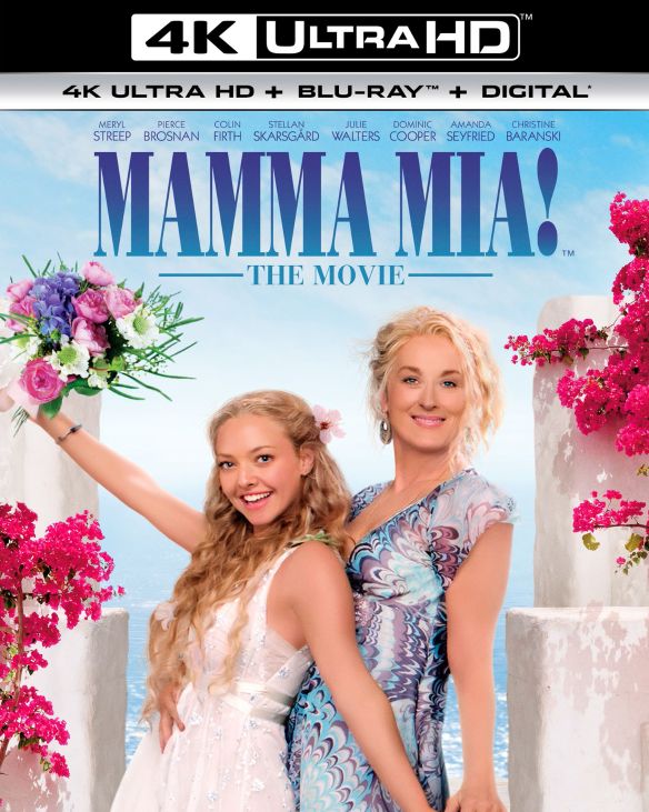  Mamma Mia! The Movie [4K Ultra HD Blu-ray/Blu-ray] [2008]